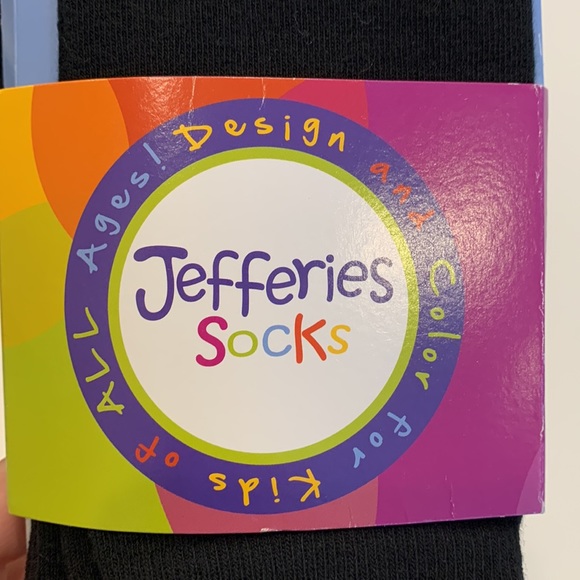 Jeffries Socks Footless Tights, Black, HT 60”-64”, WT 78-110 lbs, Kids 10-14 yrs - Picture 2 of 8